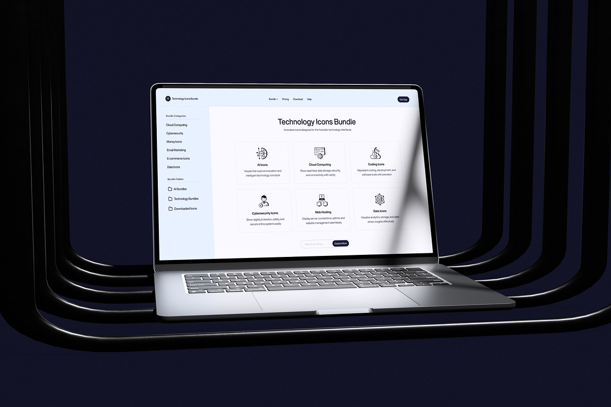 500 Technology Icons, an Outline Icon by Prosymbols (Photo 6 of 18)