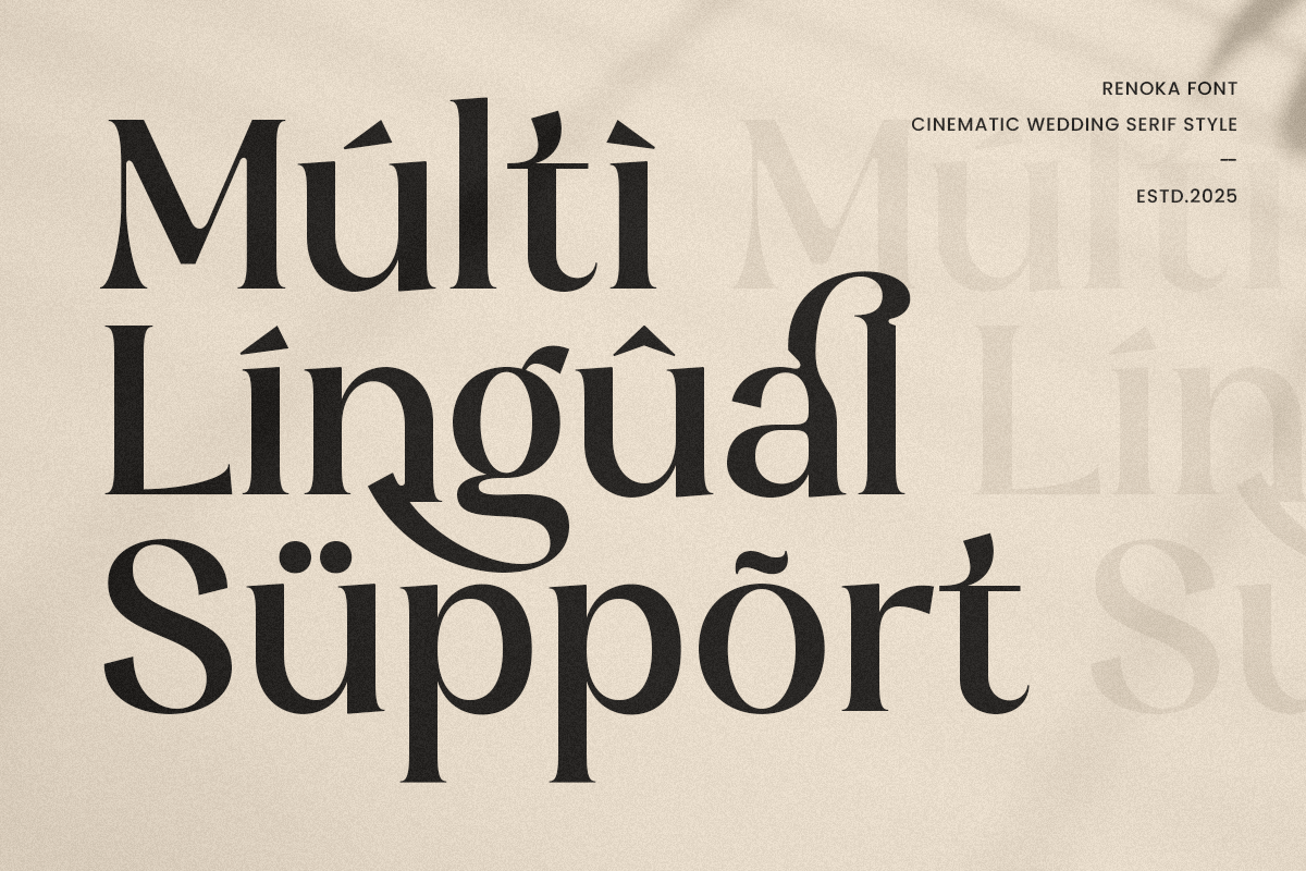Renoka– Cinematic Wedding Serif Font, a Serif Font by Sensatype (Photo 12 of 12)