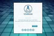 Titanium - Coming Soon Page (HTML5), a Landing Page Template by IQSIR (Thumbnail 5 of 5)