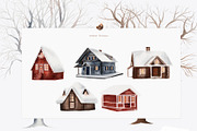 Huge Winter Woodland Scene Creator, an Animal Illustration by Busy May Studio (Thumbnail 4 of 14)