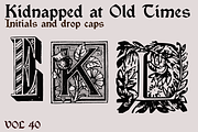 Kidnapped at Old Times 40, a Blackletter Font by Intellecta Design (Thumbnail 1 of 5)