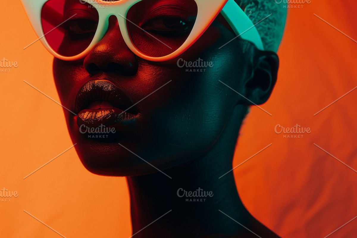 109 Fashion models in sunglasses, a Beauty & Fashion Photo by Handmadefont (Photo 83 of 113)