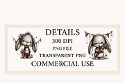 Easter Bunny and carrot clipart, an Illustration by Designworld (Thumbnail 3 of 10)