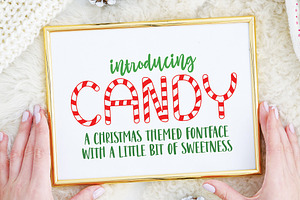 Candy Christmas Font