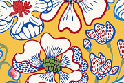 Mediterranean Bold Flower Pattern, a Pattern Graphic by likorbut (Thumbnail 13 of 13)