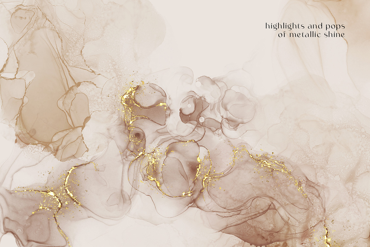 NUDE alcohol ink backgrounds, a Background Graphic by Yuliia Lashevska (Photo 5 of 15)