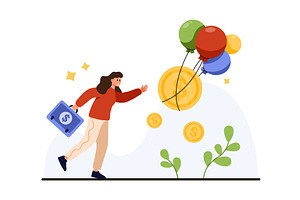 Embark on a Joyful Journey, an Illustration by Flashvector