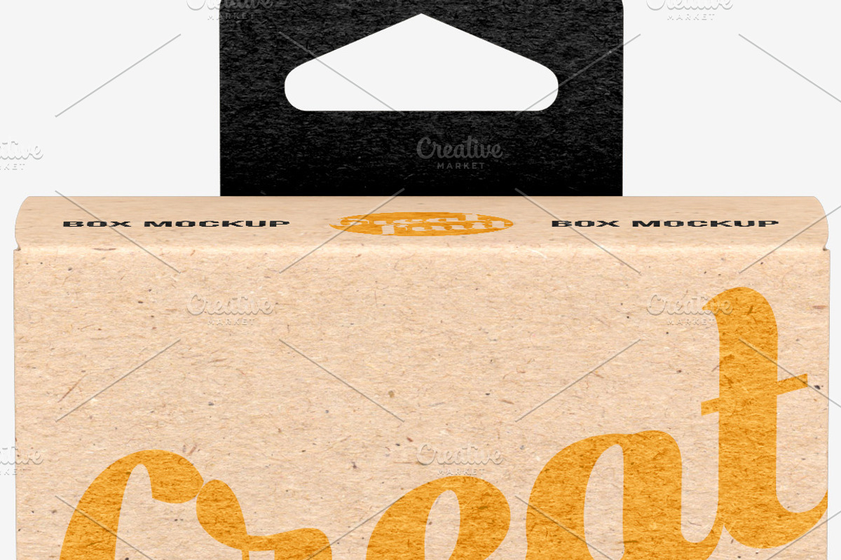 Box with Hang Tab PSD Mockup, a Merchandise Mockup by GreatFruit (Photo 7 of 8)