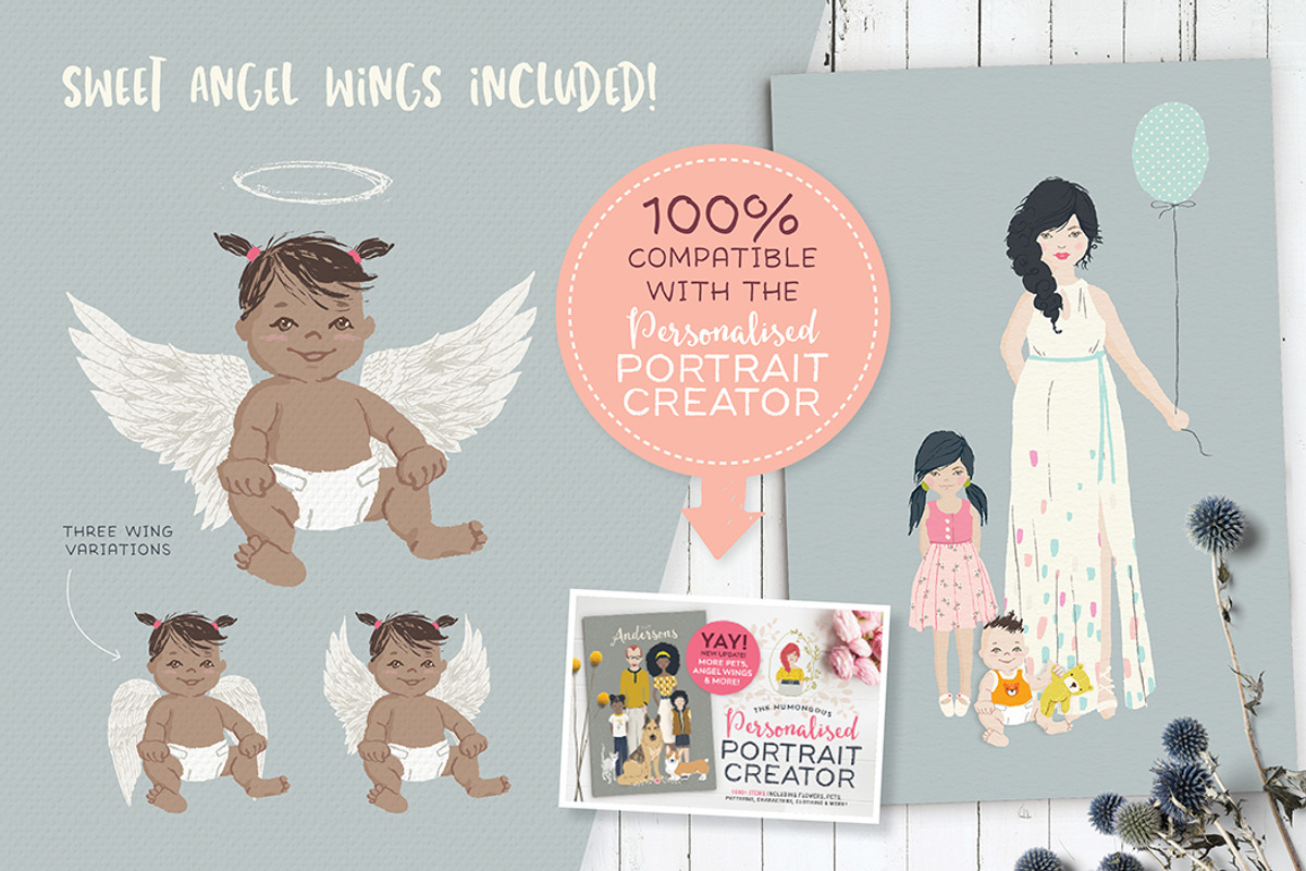 The Little Baby Portrait Creator, an Illustration by Lisa Glanz (Photo 11 of 12)