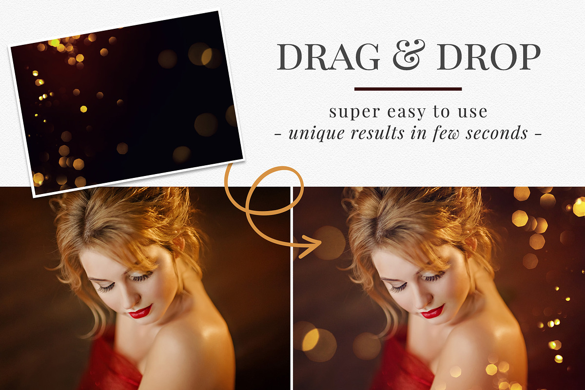 Christmas Sparkle photo overlays, a Layer Style Add-On by BrownLeopard (Photo 2 of 5)