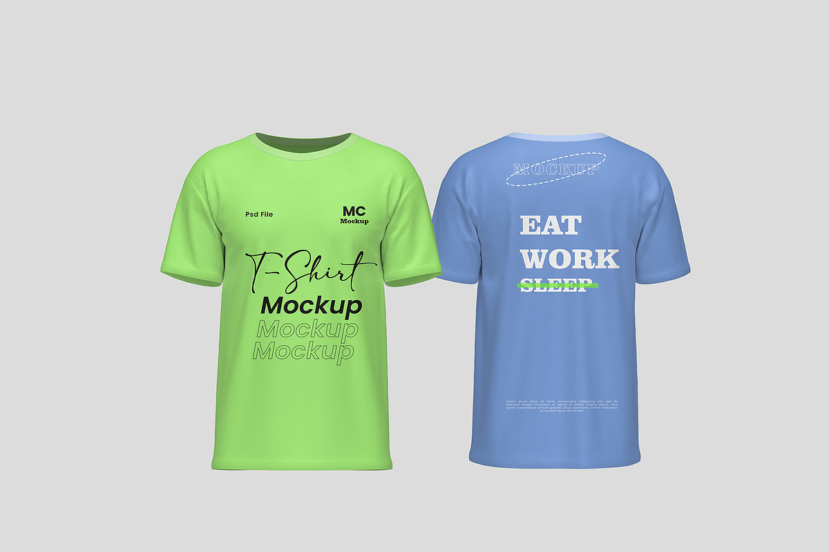 T-Shirt Mockup, a Shirt Mockup by Graphicbars (Photo 5 of 6)