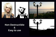 Pure Stencil Art Photoshop Action preview 3