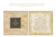 Gold Textured Wall Background, a Texture Graphic by Suna Kosem (Thumbnail 3 of 7)