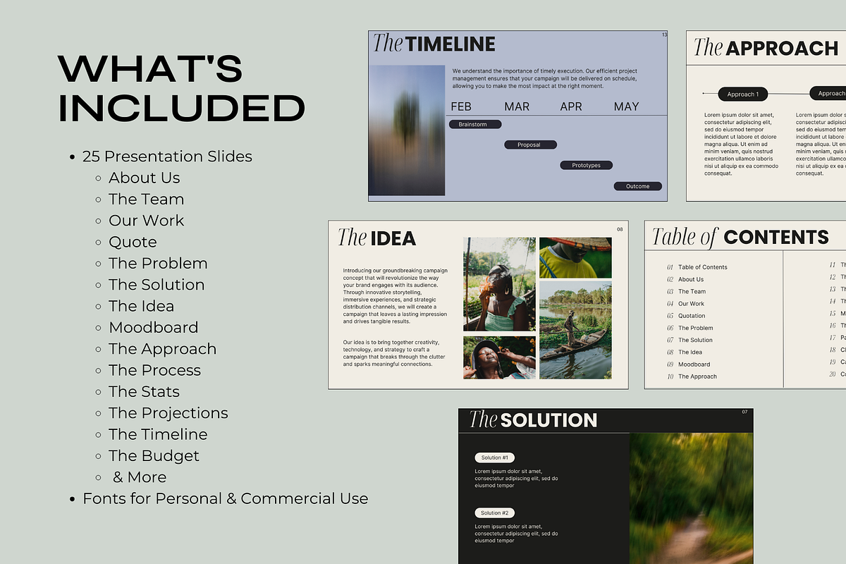 Kumasi Pitch Deck Project Proposal, a Presentation Template by Artfullyours (Photo 2 of 7)
