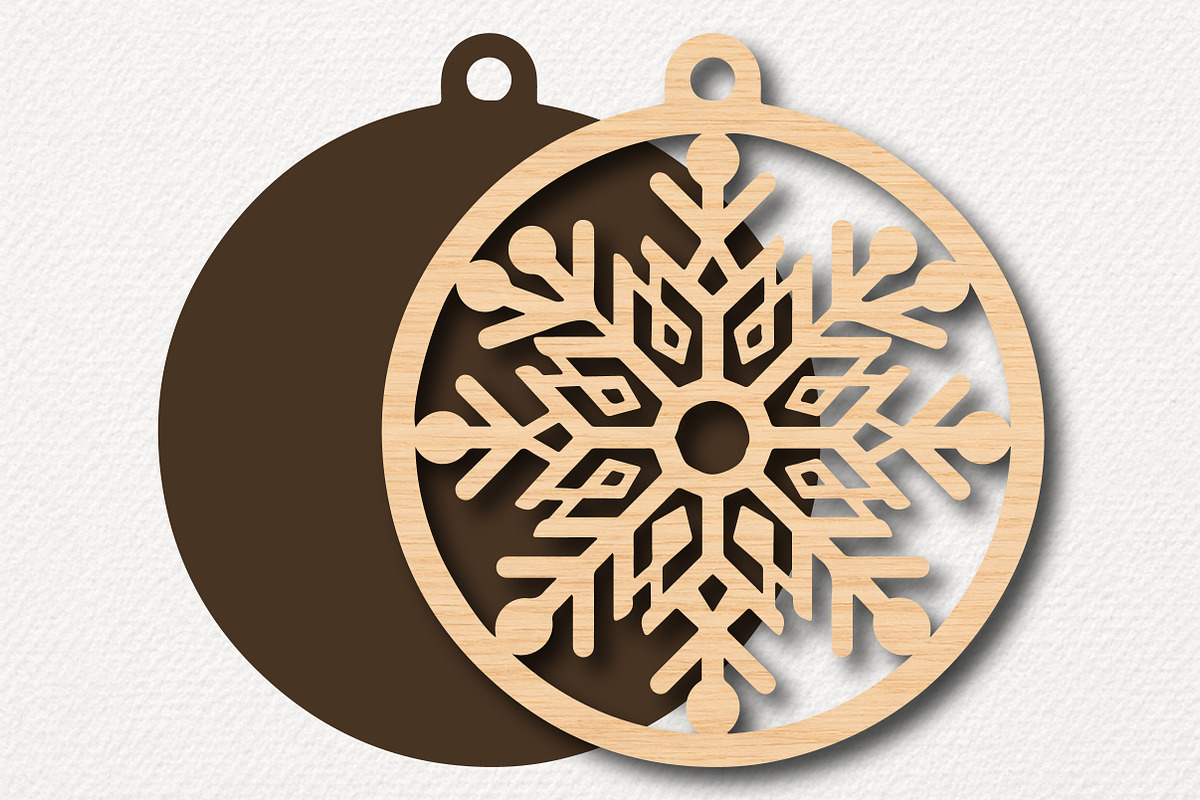 Christmas snowflake ornament decor, a Work Illustration by Digital Artistic99 (Photo 2 of 4)