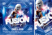 Fusion Friday Night Club Flyer, a Flyer Template by StarPixles11 (Thumbnail 3 of 3)