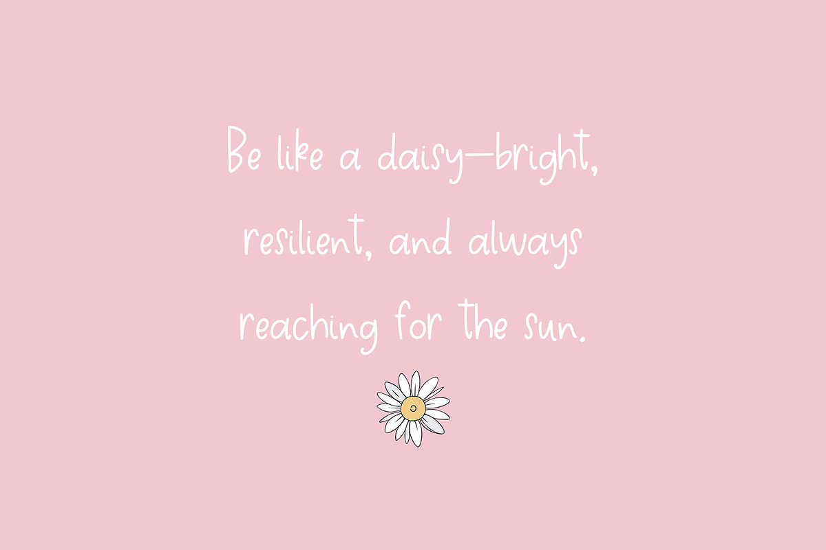 Daisylove Sans - A Handwriting Font, a Handwritten Font by Beck McCormick (Photo 6 of 10)