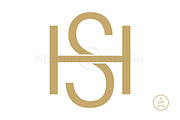 HS Monogram SH Monogram, a Branding & Logo Template by Shuler Studio (Thumbnail 2 of 5)