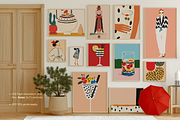 Modern Prints Art Posters, a Background Graphic by JulsIst (Thumbnail 4 of 13)