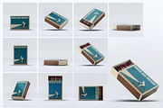 Match Box Mock-up, a Household Mockup by Se٧enStudio (Thumbnail 2 of 10)