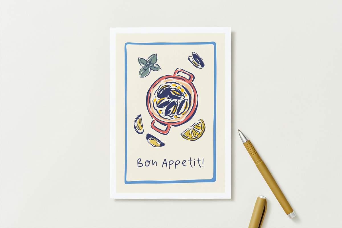 La Dolce Vita - Hand Drawn Food, a Decorative Illustration by Barkova Nadya (Photo 3 of 9)