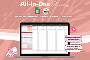 Daily Weekly Monthly Planning, a Templates & Theme by bellaROSEworkshop (Thumbnail 2 of 6)