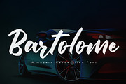 Bartolome a Modern Handwritten Font, a Script Font by Fatmawati (Thumbnail 1 of 10)