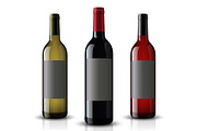 Wine bottle. Mock-up set., a Product Mockup by Nomber_86 (Thumbnail 7 of 8)
