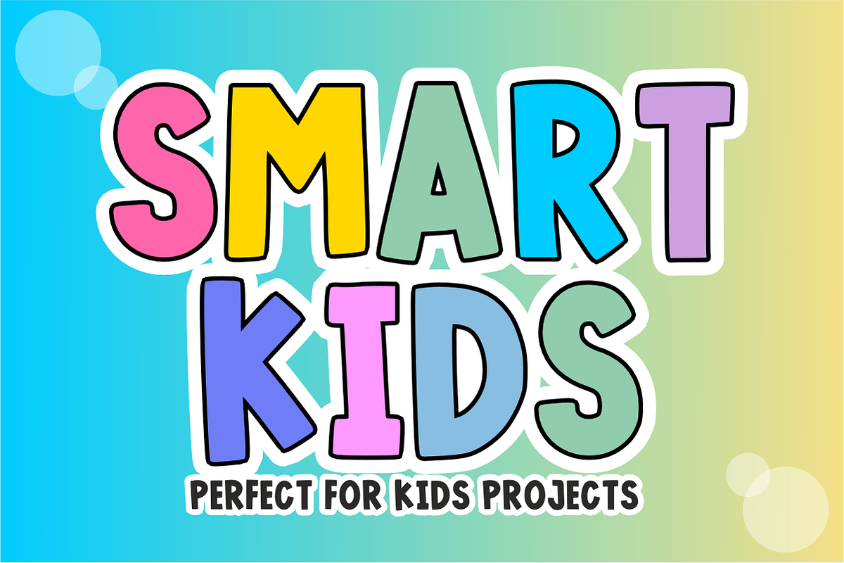 Cute Comic - Playful Cartoon Font, a Sans Serif Font by KiddoGlyphs Studio (Photo 2 of 4)