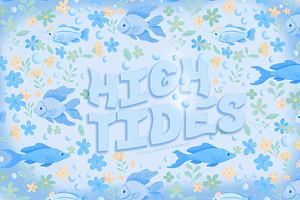 High Tides Hand Drawn Display Font