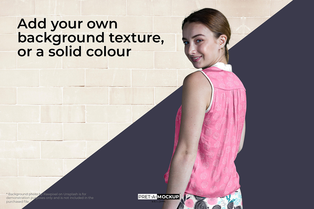 Silk Blouse and Skirt Mockup, a Books & Magazine Mockup by Pret-a-Mockup (Photo 5 of 7)