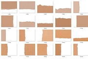 20 Torn Craft Paper Texture HQ, a Texture Graphic by CCPreset (Thumbnail 2 of 2)