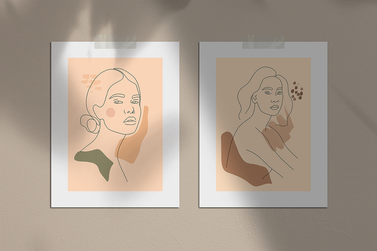 10 Line Art Posters, a Decorative Illustration by Miracles Everywhere (Photo 6 of 8)