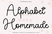Alphabet Homemade, a Script Font by FreshTypeINK (Thumbnail 2 of 8)