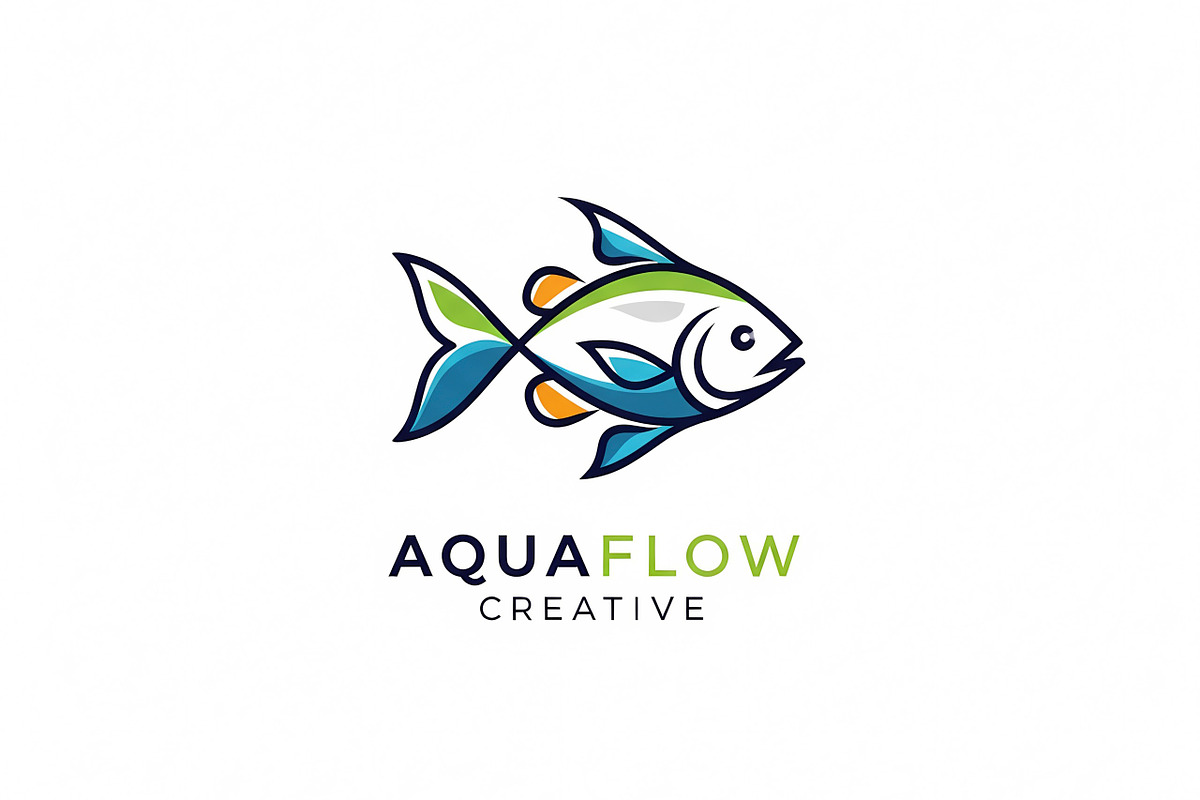 Aqua Flow Creative, a Branding & Logo Template by Logocreative (Photo 2 of 2)