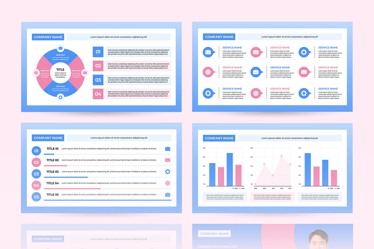 Business Plan PowerPoint Template, a Presentation Template by CreativeUP (Photo 6 of 6)