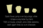 Mouseline, a Handwritten Font by Rhtype (Thumbnail 2 of 6)