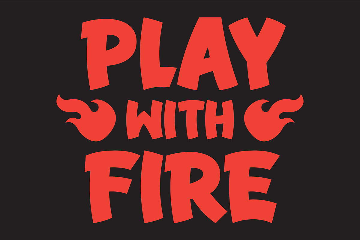 Brush Fire Font Family, a Font by Brethrendesignco (Photo 4 of 4)