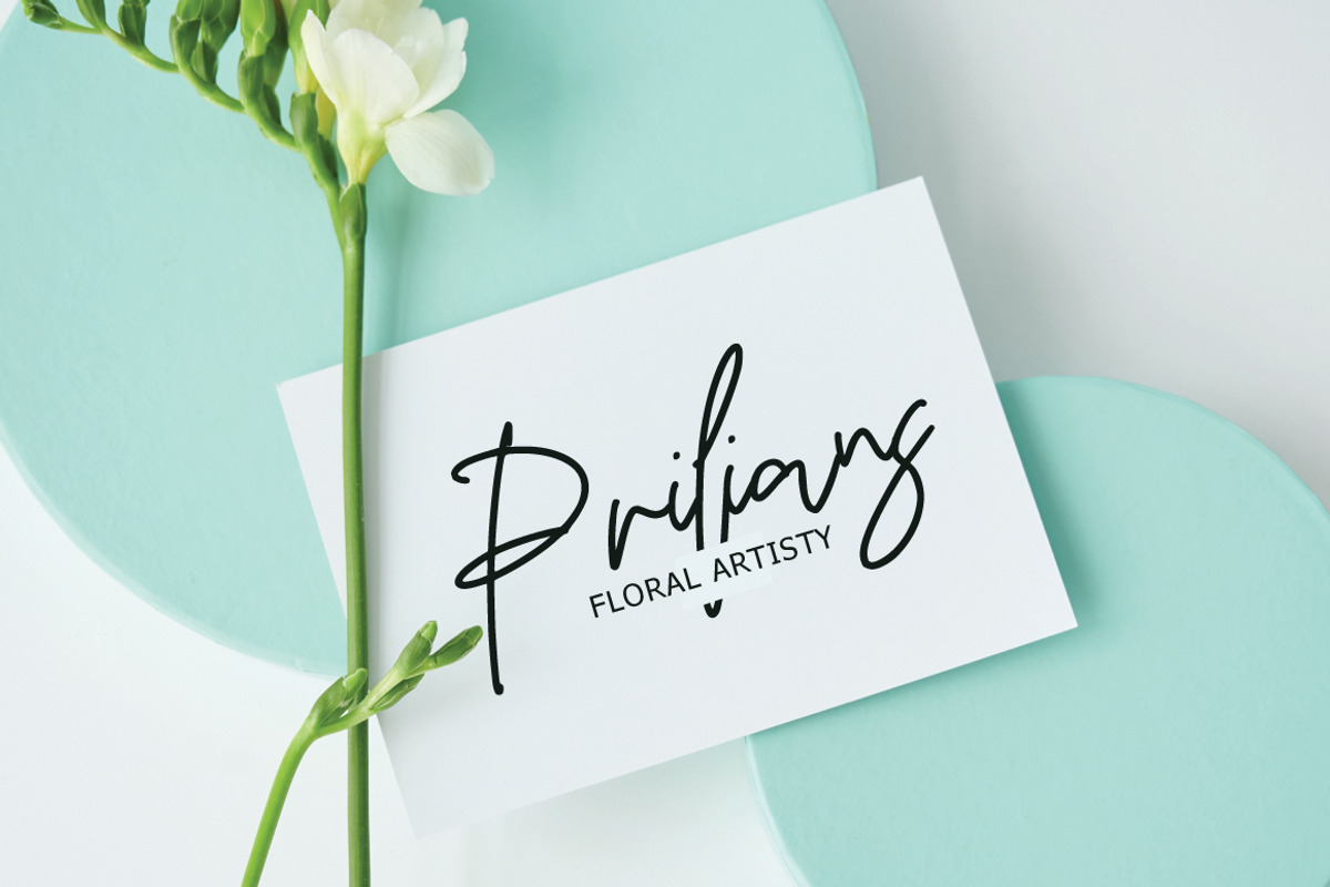 Biyenka - Handwritten Signature, a Handwritten Font by tebaltipislab (Photo 7 of 8)