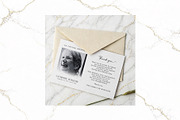 Funeral Thank You Card Canva FR006, a Poster Template by TyphoonStudio (Thumbnail 3 of 6)