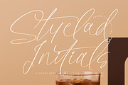 Styelad Initials, a Handwritten Font by operatype.co (Thumbnail 1 of 15)