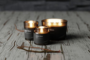 Amber Glass Candle Mockup Kit, a Merchandise Mockup by pmvch (Thumbnail 3 of 27)