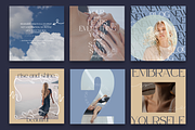 Wellness IG Canva Pack: 90+ Posts, a Social Media Template by Glow Muse Studio (Thumbnail 6 of 9)