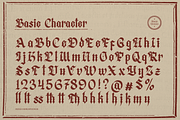Zussel | Blackletter Typeface, a Blackletter Font by Denustudios (Thumbnail 11 of 12)