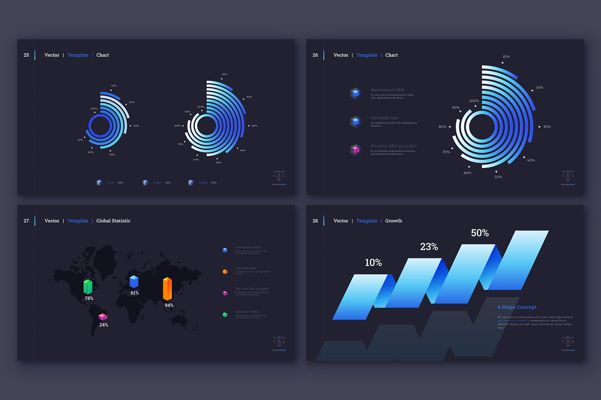 Premium Quality Vector Infographics, a Presentation Template by Alexey Yarkin (Photo 26 of 34)