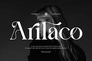 Arilaco || Modern Classy Serif Font, a Serif Font by Ermedia Studio (Thumbnail 1 of 10)