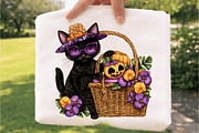 Cute Cat Summer ween Clipart, an Animal Illustration by SVGArt (Thumbnail 3 of 3)