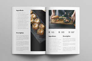 Cook Book Template Recipe Book