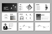 Black & White Business Presentation, a Presentation Template by Mighty-Slide (Thumbnail 5 of 5)