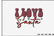 Retro Christmas SVG Bundle, an Object Graphic by BeeCraftR (Thumbnail 2 of 12)